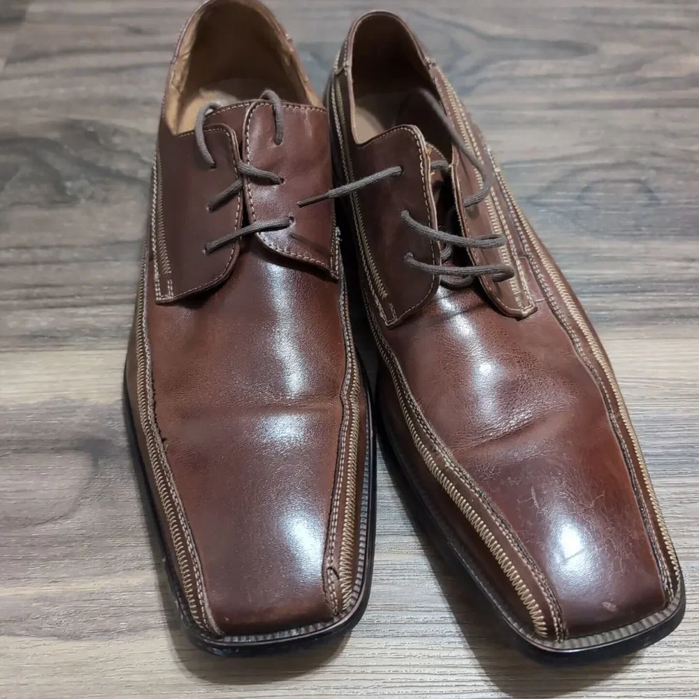Stacy Adams Men's Dress Shoes Genuine Leather Size‎ 10.5m